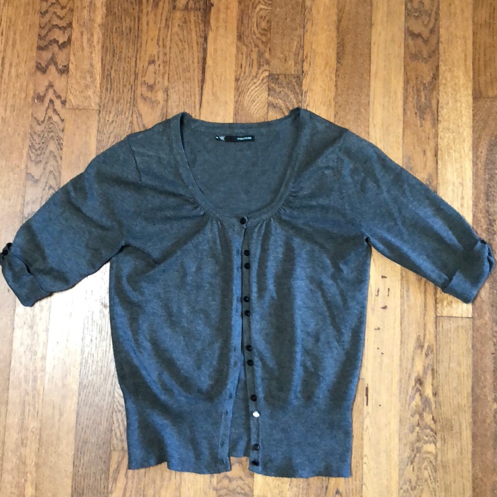 Maurice’s Gray Half Sleeve Cardigan